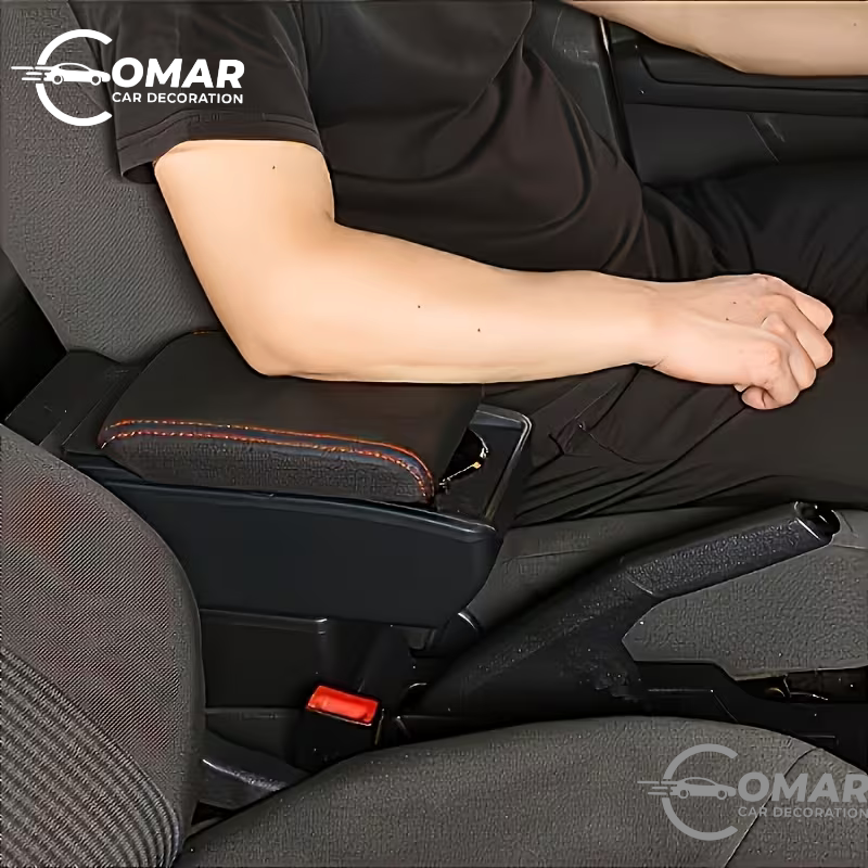 Universal Car Armrest & Center Console Storage Box (Double Layer)