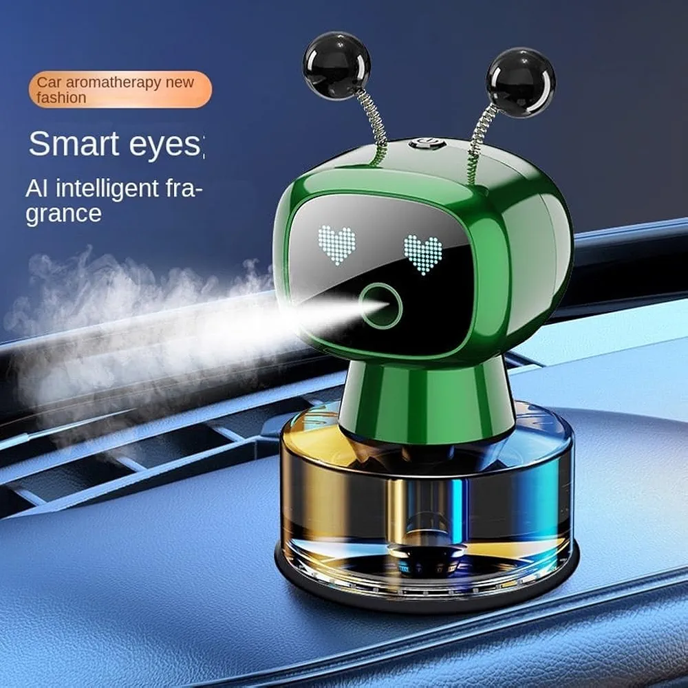 Smart AI Robot Air Freshener – Aromatherapy Diffuser for Car