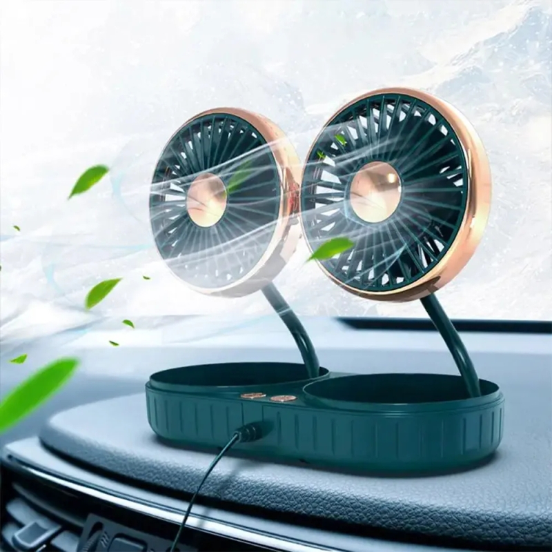 Car mini Cooling Fan Folding And 3 Speed 360° Rotatable USB Air Fan Outdoor Travel Home office