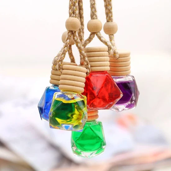 Car Hanging Glass Perfume Bottle - আপনার ড্রাইভ হোক সুগন্ধময়!